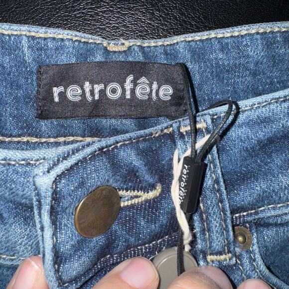 Retrofete Allegra Skinny Leg Jeans NWT Size 26 - Picture 11 of 12